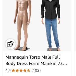 Mannequin Torso Male Full