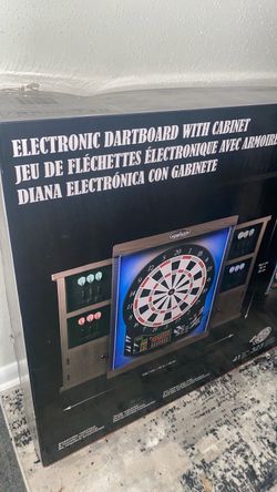 Barrington Electronic Dartboard with Cabinet