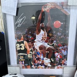 Autographed Shaq Picture