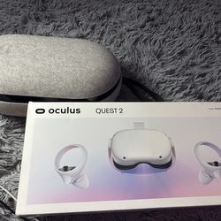 Oculus Quest 2 + Case & heavy duty Head piece