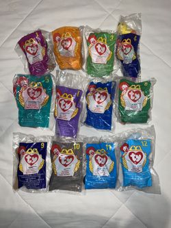 Teenie Weenie Beanie Babies. 1998 Set