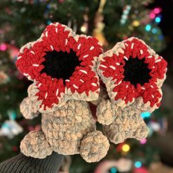 Stranger Things Demogorgon 🌺 Crochet 🧶 Handmade 🧶 Plushie