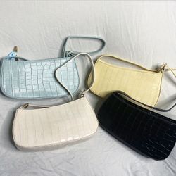 Croc shoulder bag