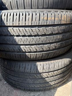 (2) 265/50R20 PAIR OF USED TIRES BRIDGETONE 70% LIFE !!