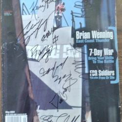 Pro Skate Signature On ONE MAGAZINE!!!