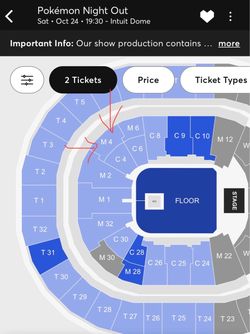 2 Pokémon Night Out Tickets – Main 04 row 24 $200/each