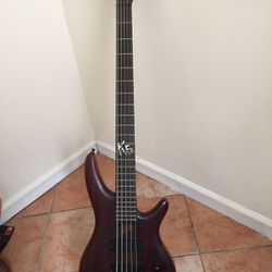 Ibanez K-5 active pick ups. Great condition with hard case $600