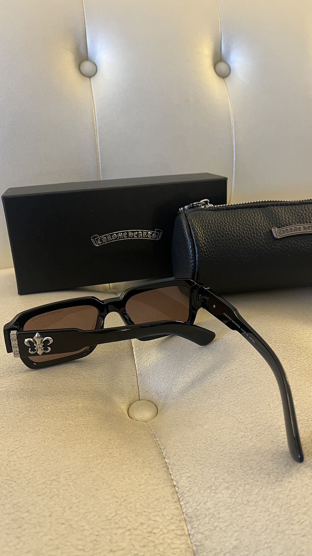 Chrome Hearts Black Sunglasses