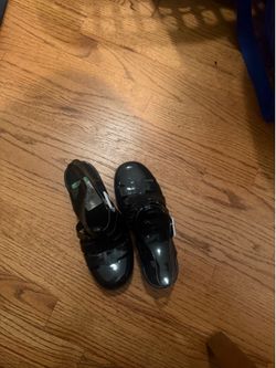 Jelly sandals black size 8