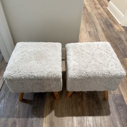 Storage Ottoman Poufs 