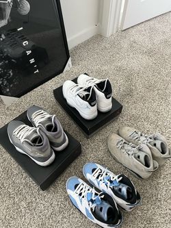 Jordan’s $125 each (cool greys $150)