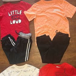 Little Boy Clothes Size 5t Joggers Bundle (20pcs)