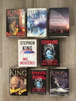 Stephen King Hardcover Book Collection - Dark Tower Series Mr. Mercedes