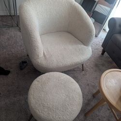 Chair And Foot Stool 