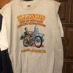 Motor Cycle Sleeveless T-Shirt XL size 
