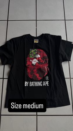 BAPE By Bathing Ape Black Camo Tee Medium