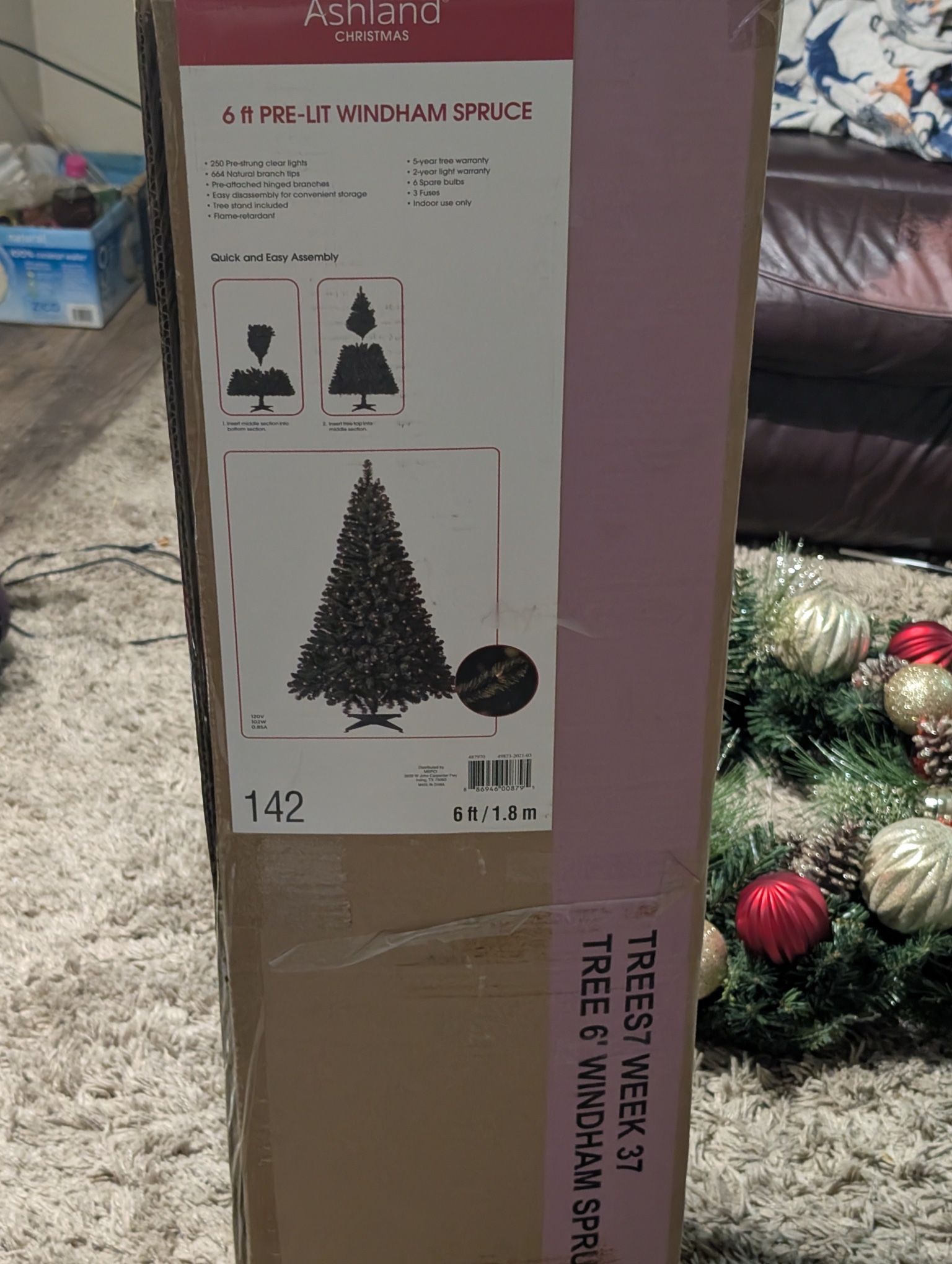 Christmas Tree 6” Pre lit