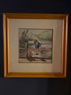 Winnie the Pooh Framed Print