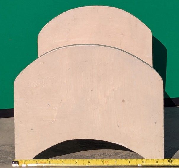 Antique Painted Wood Baby Doll Bed