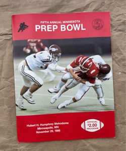 fifth annual minnesota prep bowl official program