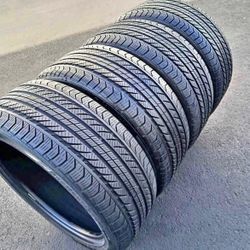 235/50r19 Continental Tires Con 80% De Vida Las 4
