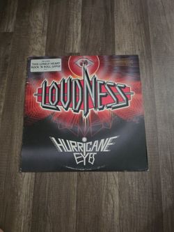 Loudness Hurricane Eyes Vinyl LP
