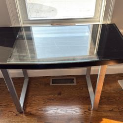 Glass Top Desk