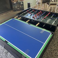 Kick 4-in -1 Multi Game Table Combo Arcade Set 