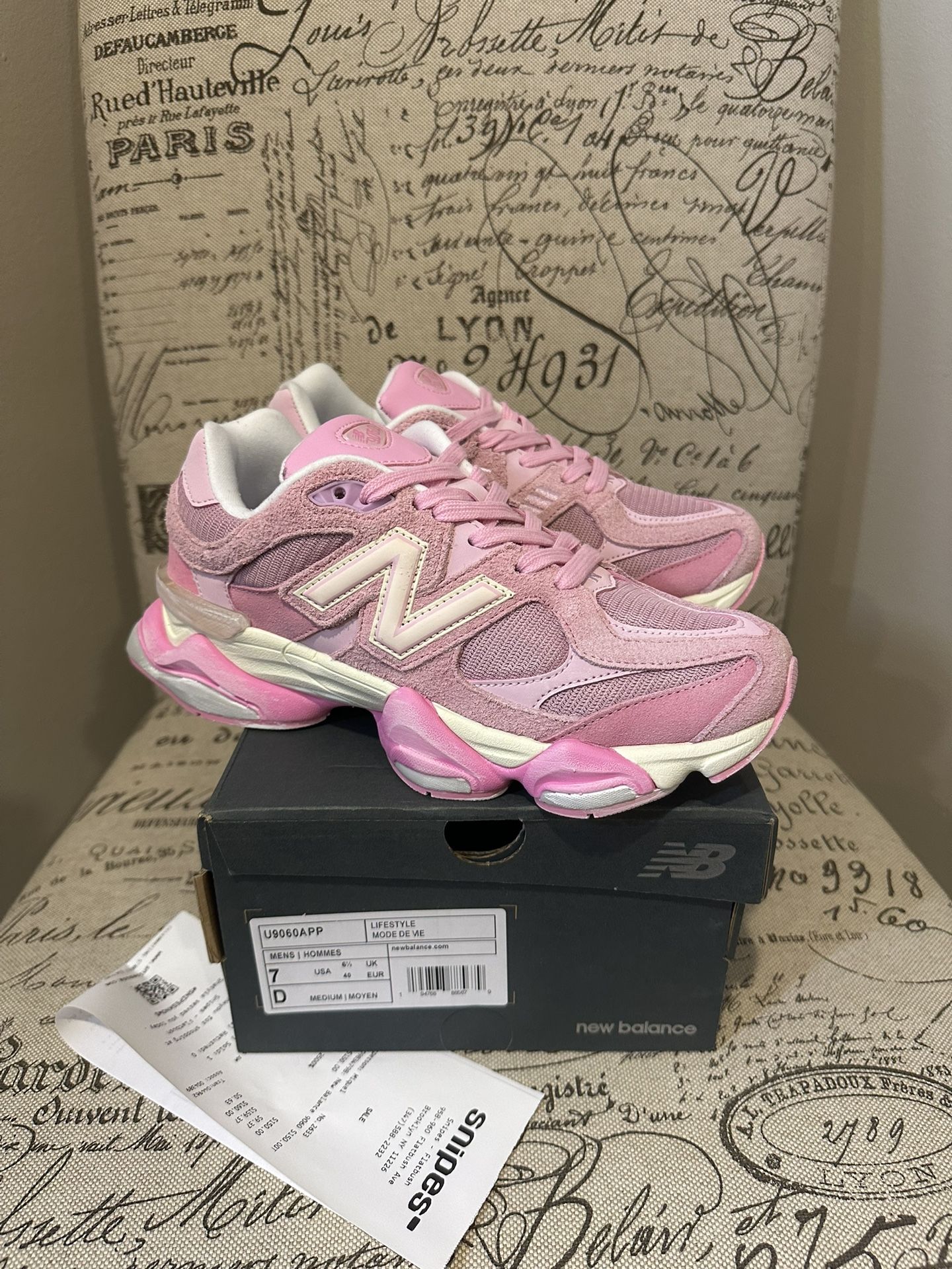 New Balance 9060 Exclusive Pink Overdye