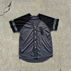 Grey Chicago White Sox Baseball Jersey SZ Large Men