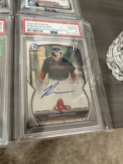 Roman Anthony 1st Auto /499 PSA 10