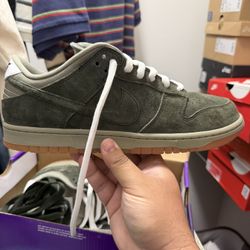 Nike Sb Dunk Low Pro B "Sequoia" Sz 10.5 Men 