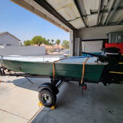 13ft Fishing Boat & Trailer