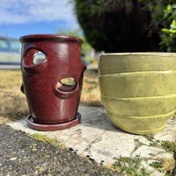 Ceramic Flower Pots ***Sold Separately *** Strawberry Planter 