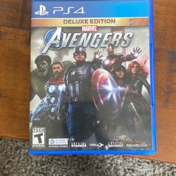 PS4 Avengers Game 