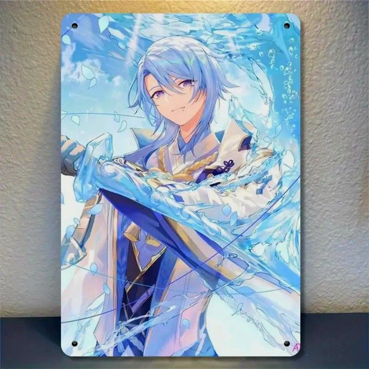 🌊 AYATO'S AQUA REVERIE™ - Premium Hydro Vision Metal Wall Art