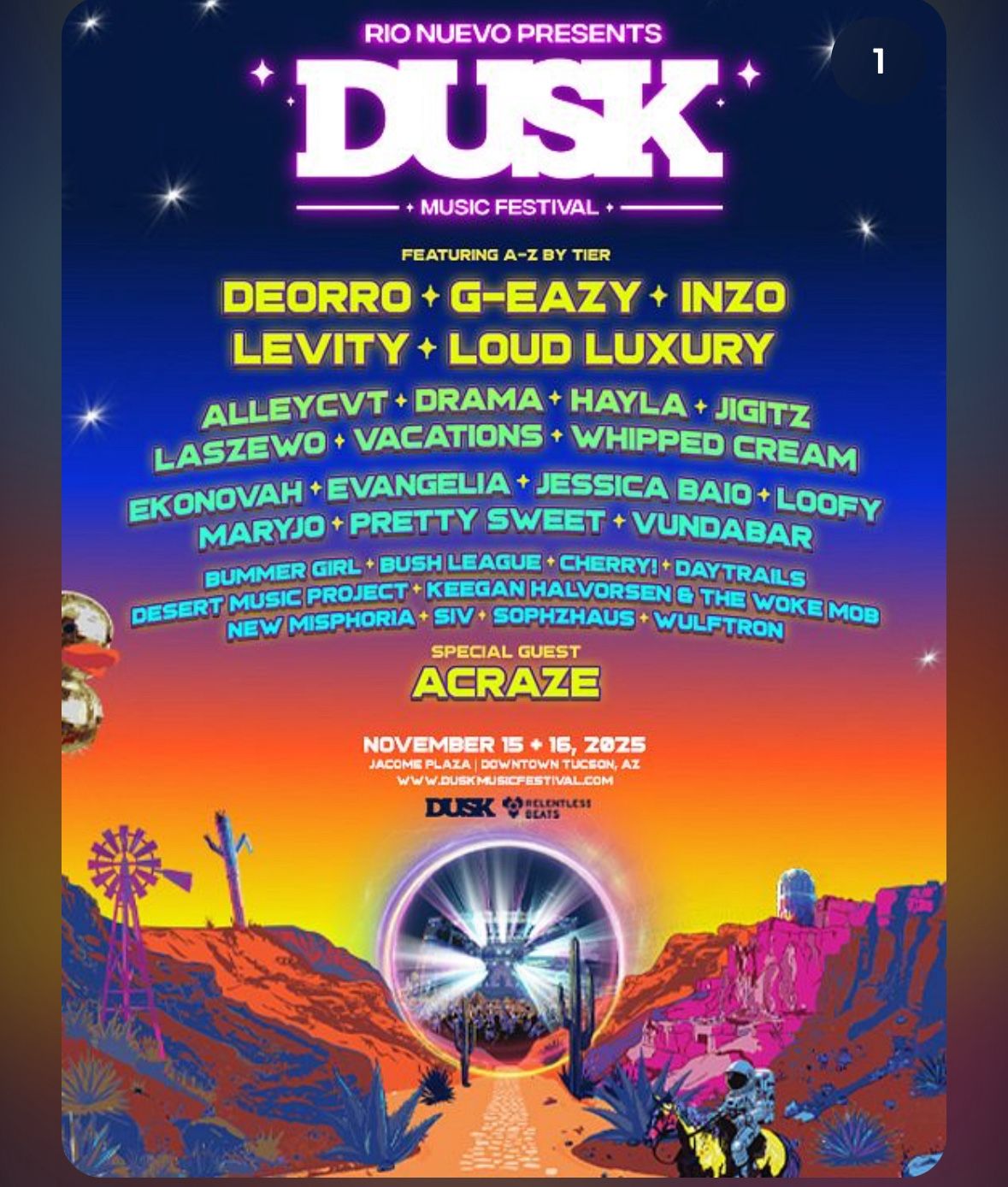 Dusk Tickets
