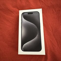 New Apple iPhone 15 Pro Black 128gb Unlocked For Any Carrier I Can Meet You 