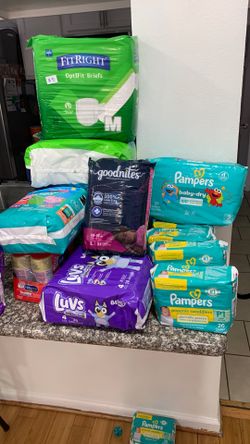Pampers baby and adult