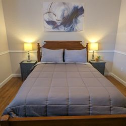 Queen Mattress & Bed Frame