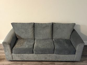 Gray Fabric 3-Seat Sofa and 2-Seat sofa