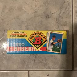 1990 Bowman Baseball Cards (Not complete)