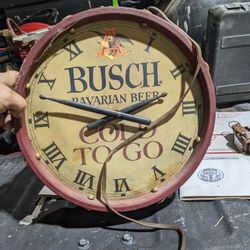 1950s Busch Collectibles Clock