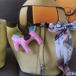 Hermes vegetable basket bag