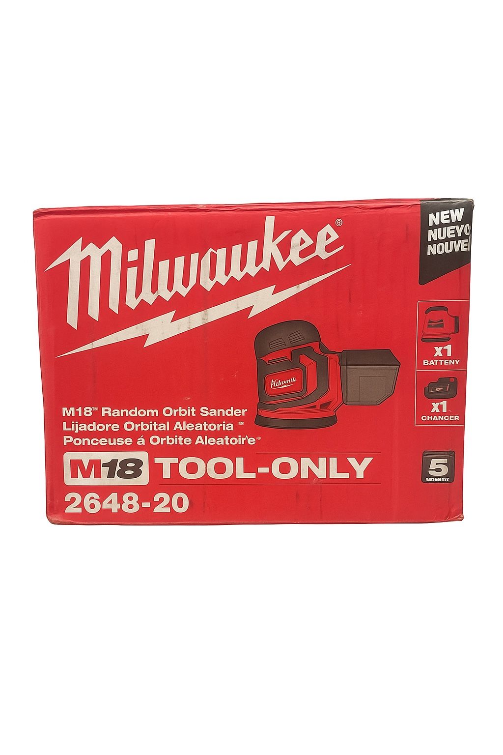 Milwaukee M18 5″ Random Orbit Sander (Tool‑Only) – Brand New