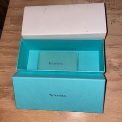 New Tiffany & Co. Glass Box