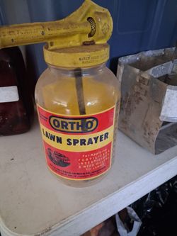 Vintage Ortho Glass Jar Sprayer