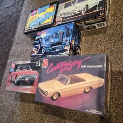 Ford Thunderbird Model Kits Toy Display Collector Item Collection Cars Car