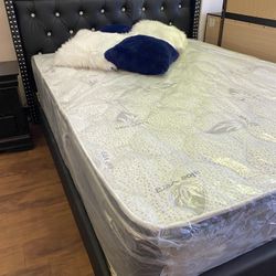 Platform Queen Size Bed Frame 