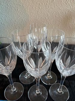 Crystal Champagne/Wine Glasses
